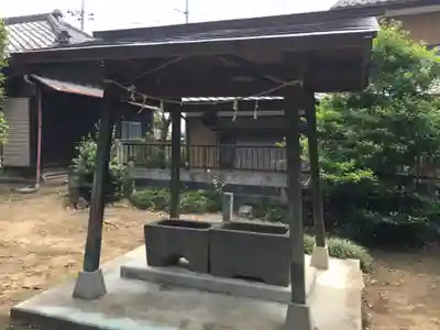 久伊豆社の手水舎