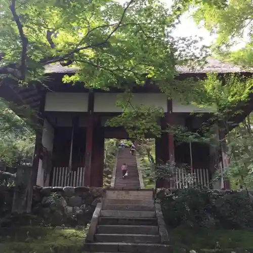 常寂光寺の山門