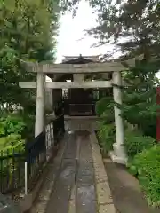 白山神社の鳥居