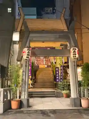 烏森神社の鳥居