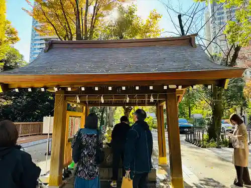 愛宕神社の手水舎