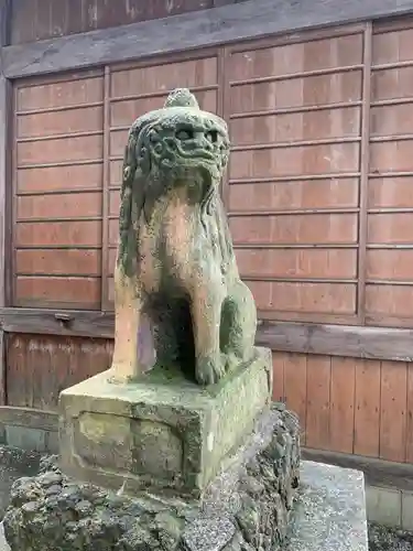 鏑八幡神社の狛犬