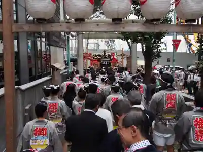 宮益御嶽神社のお祭り