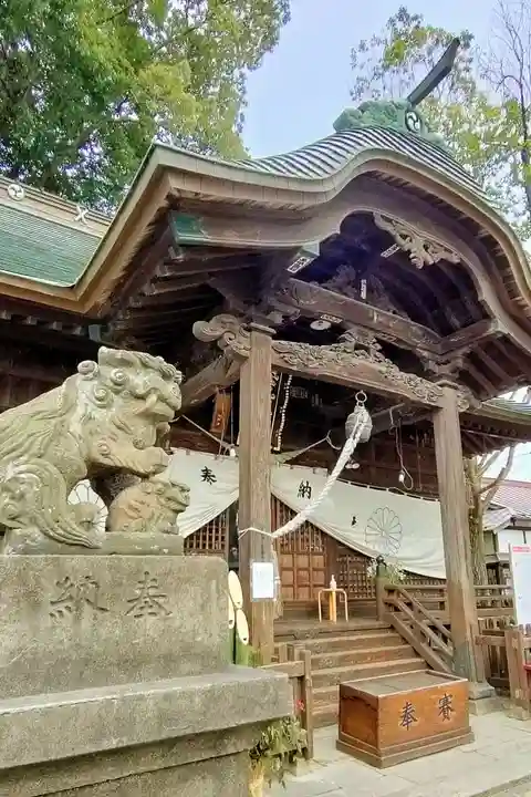 阿邪訶根神社の本殿・本堂