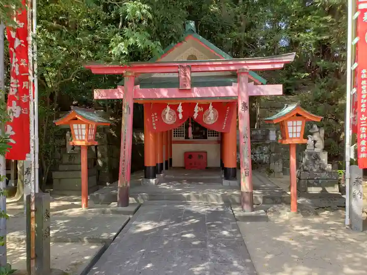 亀山八幡宮の鳥居