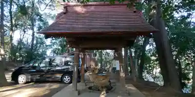 氷川女體神社の手水舎
