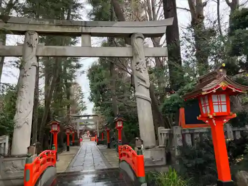 馬橋稲荷神社の鳥居