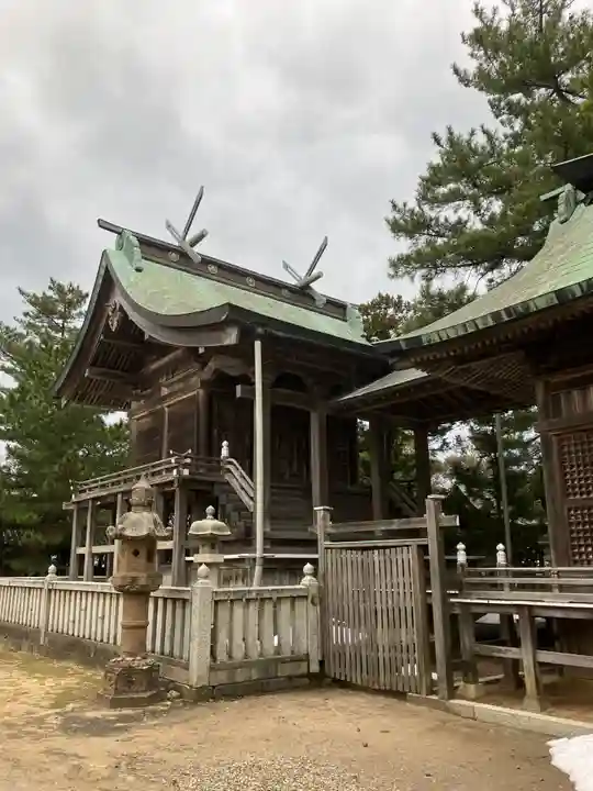 賀露神社の本殿・本堂