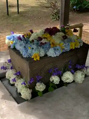 北広島市総鎮守 廣島神社の手水舎