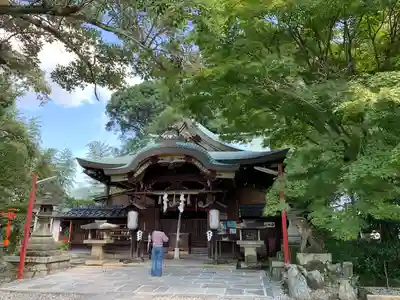 粟田神社の本殿・本堂