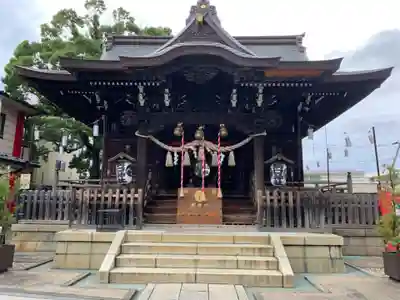 溝口神社の本殿・本堂