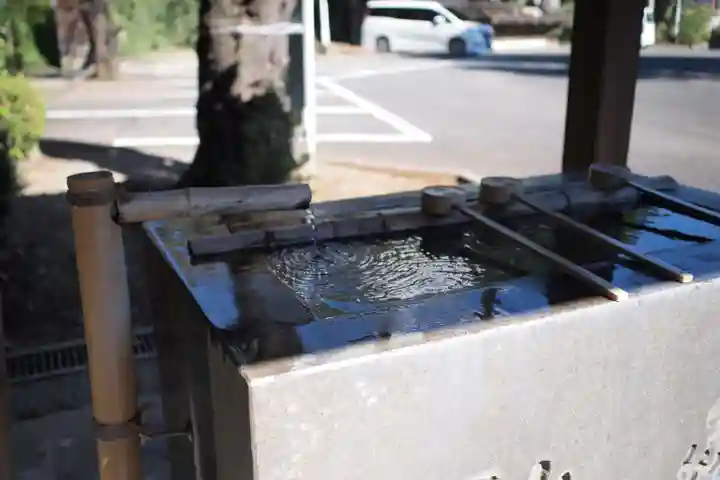 狭山八幡神社の手水舎