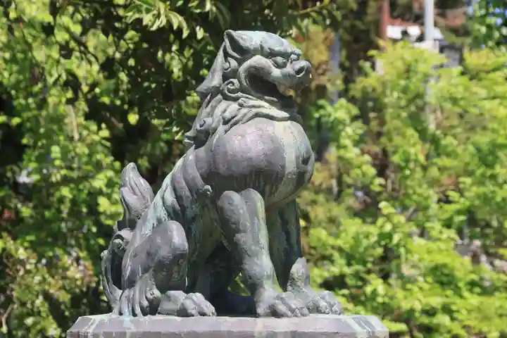 神炊館神社 ⁂奥州須賀川総鎮守⁂の狛犬