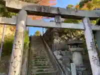 実川天満宮の鳥居