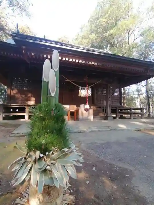 東蕗田天満社の初詣