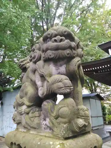 熊野福藏神社の狛犬