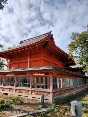 飯香岡八幡宮の本殿・本堂