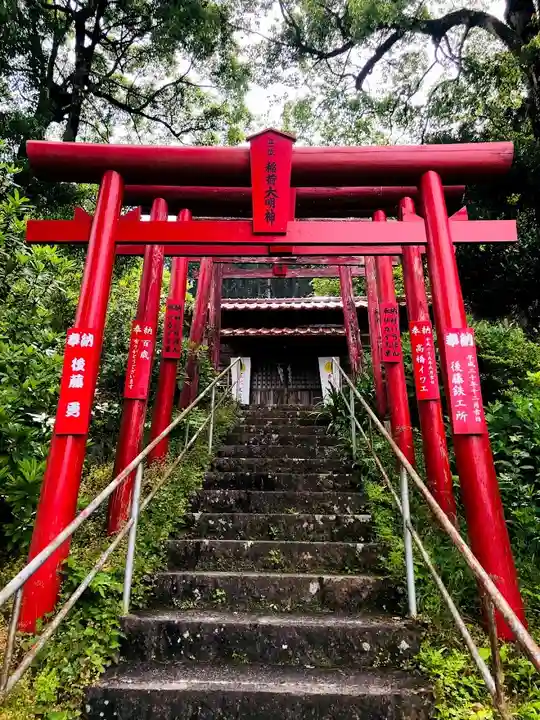 馬場稲荷神社の鳥居