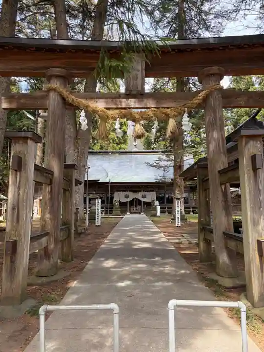 心清水八幡神社(福島県)