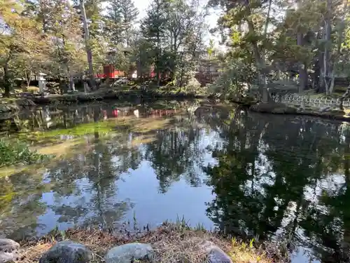 金澤神社の庭園