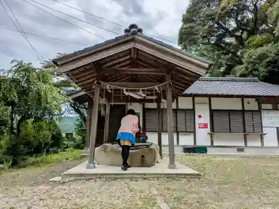 五社神社の手水舎