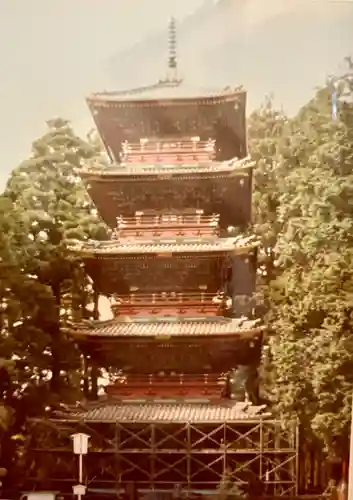 日光東照宮の塔