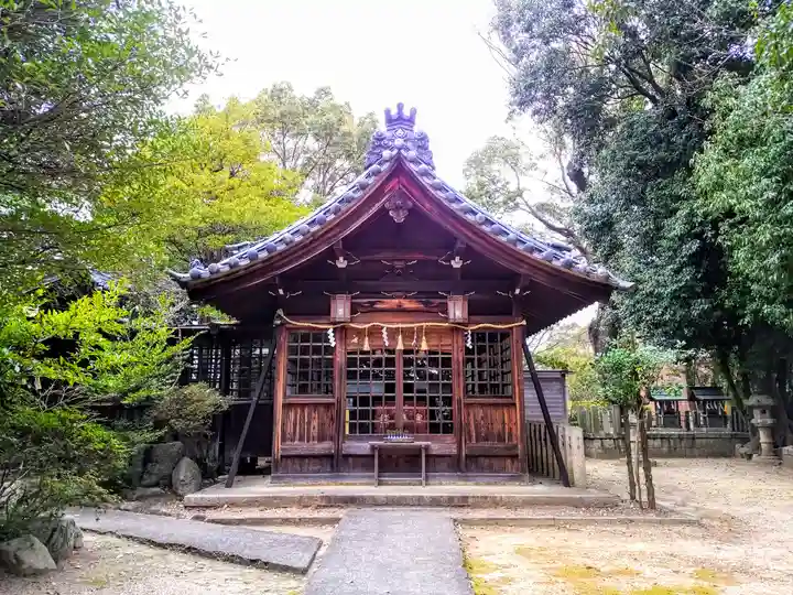 山神社の本殿・本堂