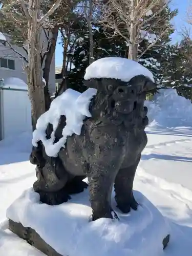 苗穂神社の狛犬