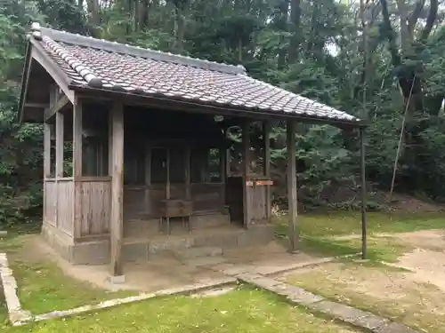 地祇神社の本殿