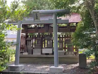 狭山八幡神社の鳥居
