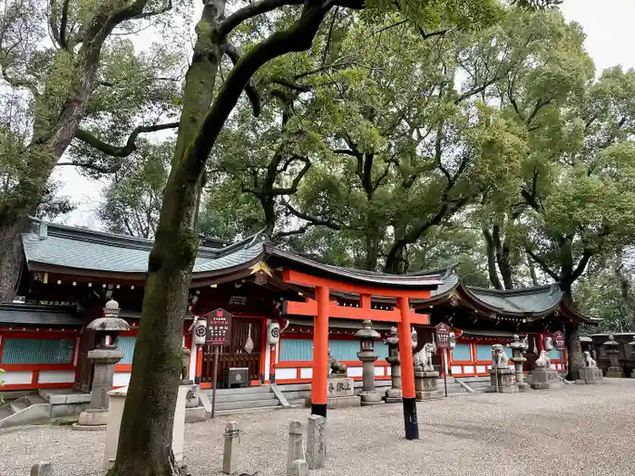 杭全神社の鳥居