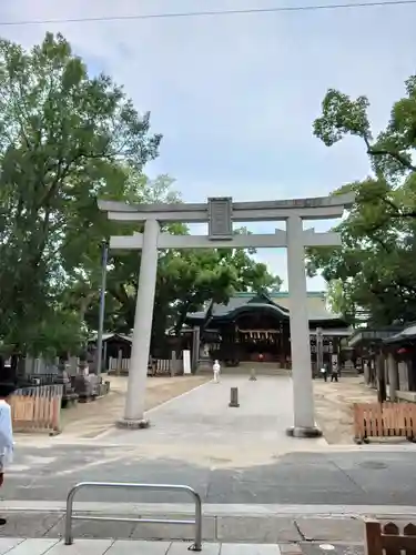 石切劔箭神社の鳥居