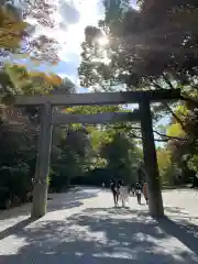 伊勢神宮内宮（皇大神宮）の鳥居