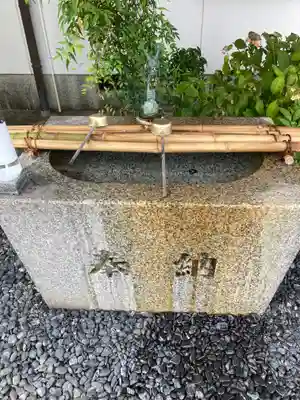 泉州磐船神社の手水舎