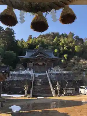 白比古神社の本殿・本堂