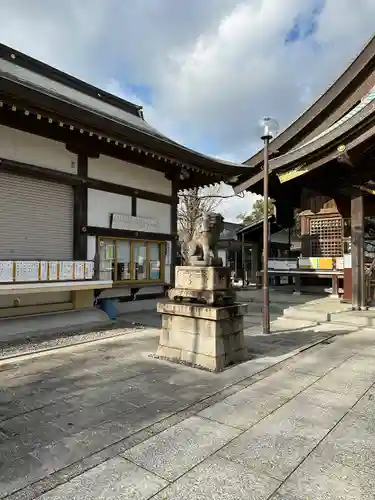 寺津八幡社（寺津町）の狛犬