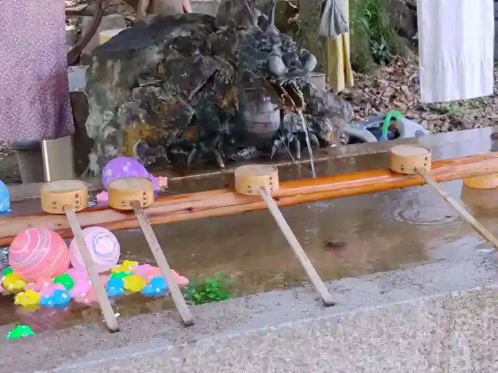 清洲山王宮 日吉神社の手水舎