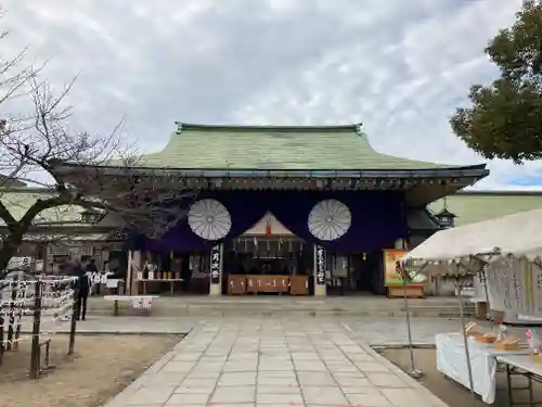 生國魂神社の本殿