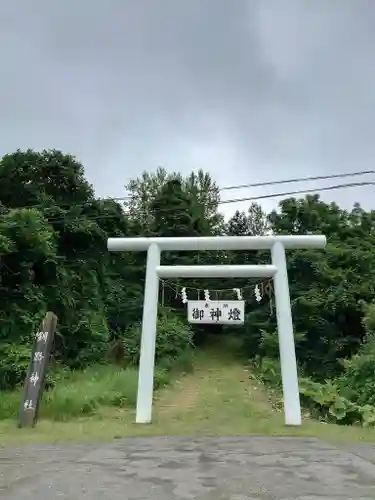 釧路神社の鳥居