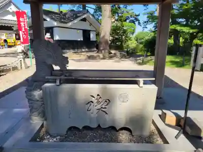 龍城神社の手水舎