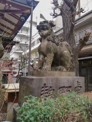 平河天満宮の狛犬