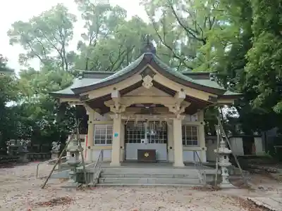 小木田神社の本殿・本堂