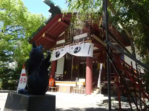 稲毛神社の本殿・本堂