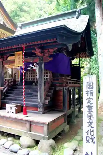 櫛引八幡宮の本殿・本堂