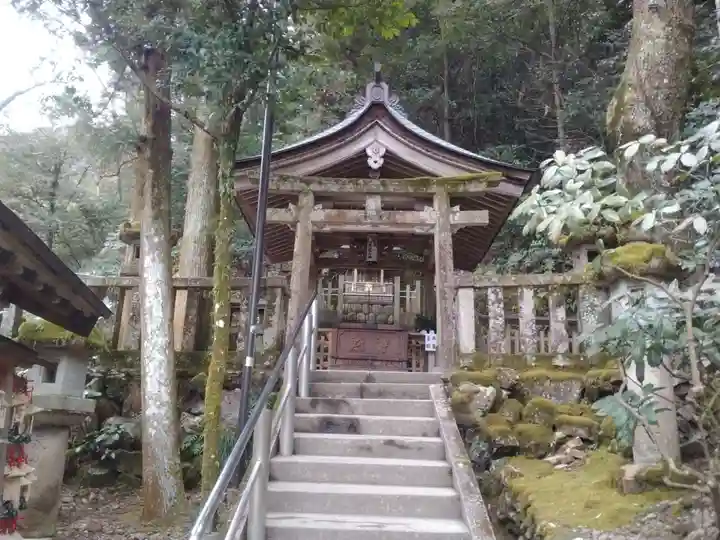 黒龍社(伊奈波神社境内社)の鳥居