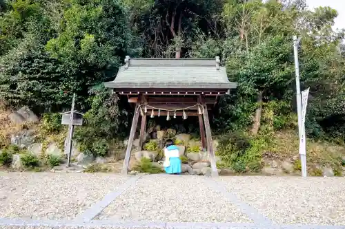 八幡社（白沢八幡神社）の手水舎