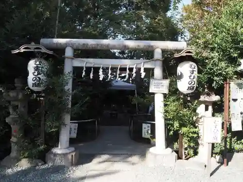 川越熊野神社の鳥居