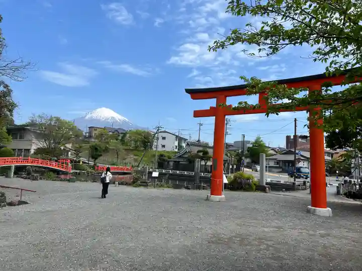 富士山本宮浅間大社の鳥居