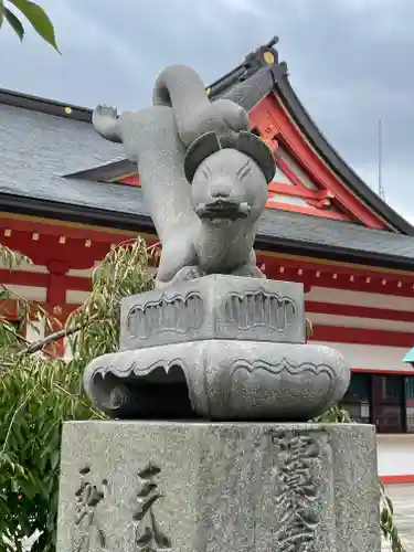 土佐稲荷神社の狛犬