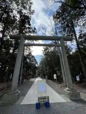 諏訪八幡神社の鳥居